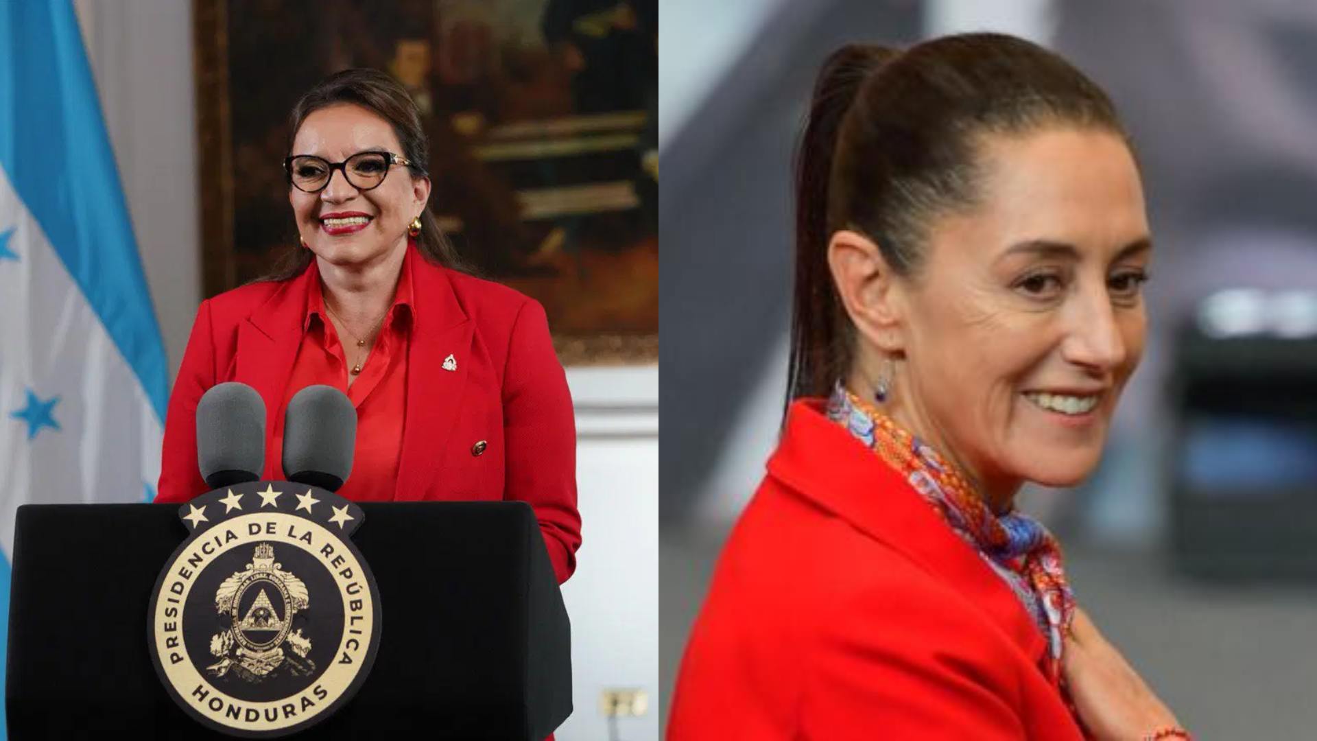Mandataria hondureña felicita a Claudia Sheinbaum, "la primera mujer Presidenta electa de México”