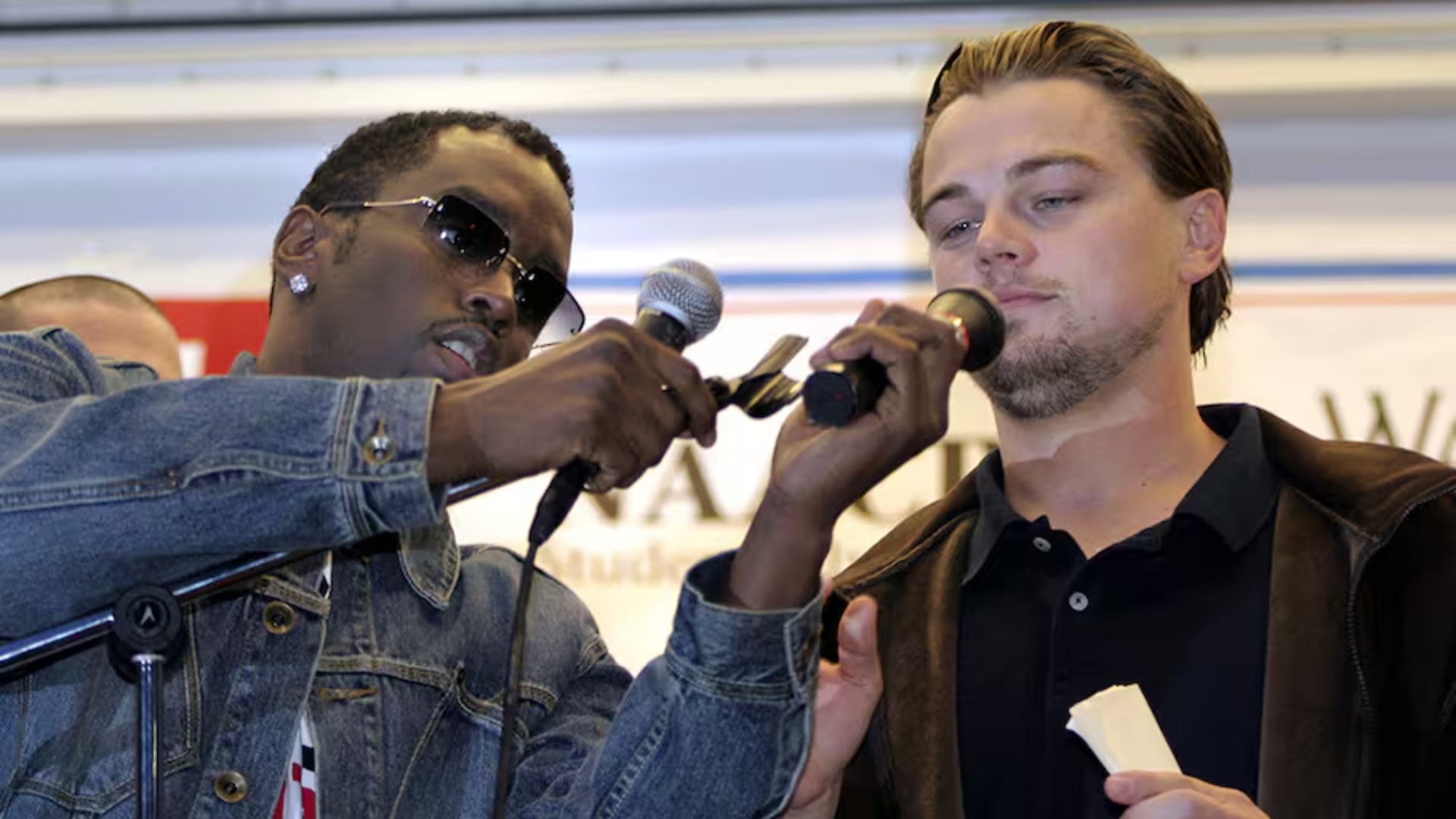 Escandalosas fotografías de Leonardo DiCaprio junto a Puff Daddy